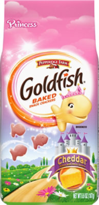 Pepperidge Farm Goldfish Crackers Baked Snack Cheddar - 6.6 Oz - Image 2