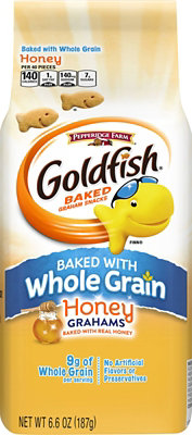 Pepperidge Farm Goldfish Grahams Baked Snack Honey - 6.6 Oz
