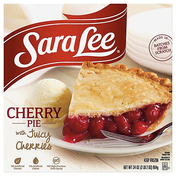 Sara Lee Pie Oven Fresh Cherry - 34 Oz