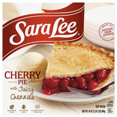Sara Lee Pie Oven Fresh Cherry - 34 Oz