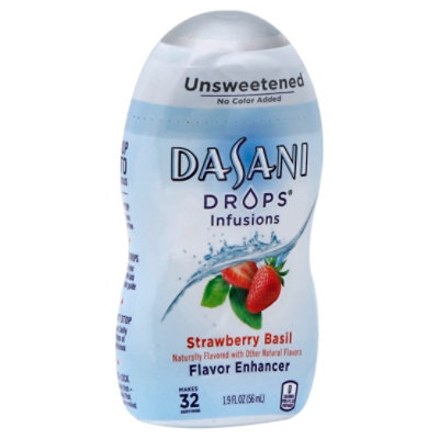 Dasani Drops Water Enhancer Infusion Strawberry Basil 1.9 Fl. Oz. Safeway