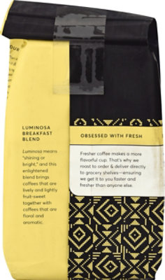 Peets Coffee Coffee Ground Light Roast Colombia Luminosa - 12 Oz - Image 4