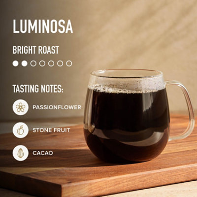 Peet's Coffee Luminosa Breakfast Blend Light Roast Single Serve Coffee Pods - 10 Count - Image 3