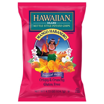 Hawaiian Potato Chips Kettle Style Mango Habanero - 7.5 Oz - Image 3