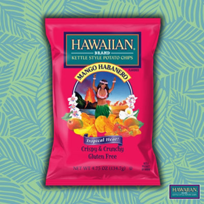 Hawaiian Potato Chips Kettle Style Mango Habanero - 7.5 Oz - Image 6