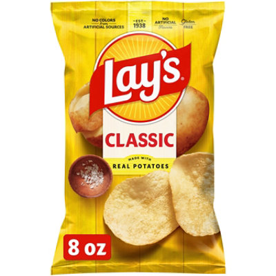 Lays Potato Chips Classic - 8 Oz - Image 2