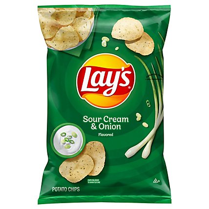 Lays Potato Chips Sour Cream & Onion - 7.75 Oz - Image 3