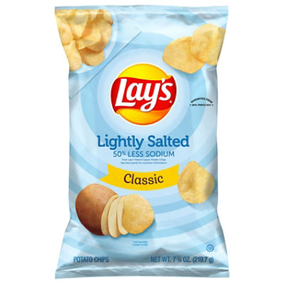 Lays Potato Chips Lightly Salted - 7.75 Oz - Image 3