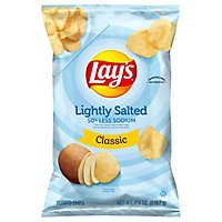Lays Potato Chips Lightly Salted - 7.75 Oz - Image 1