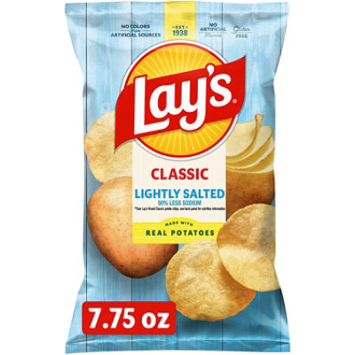 Lays Potato Chips Lightly Salted - 7.75 Oz - Image 2
