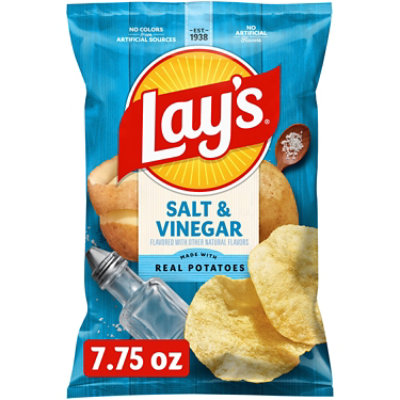 Lays Potato Chips Salt & Vinegar - 7.75 Oz - Image 2