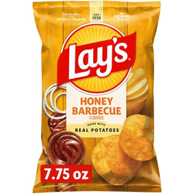 Lays Potato Chips Honey Barbecue - 7.75 Oz - Image 2