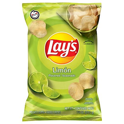 Lays Potato Chips Limon - 7.75 Oz - Image 3