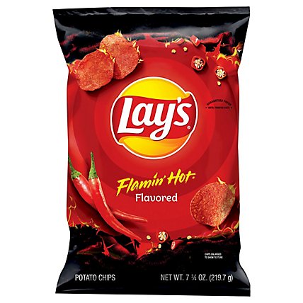 Lays Potato Chips Flamin Hot - 7.75 Oz - Image 2