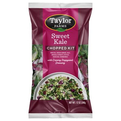 Taylor Farms Sweet Kale Chopped Salad Kit Bag - 12 Oz