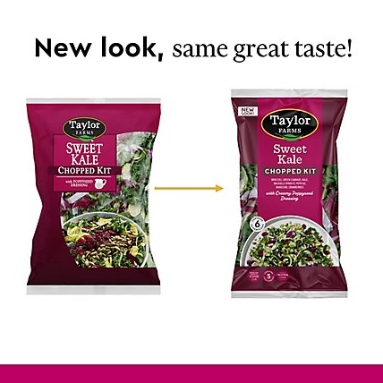 Taylor Farms Sweet Kale Chopped Salad Kit Bag - 12 Oz - Image 2