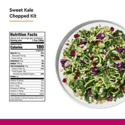 Taylor Farms Sweet Kale Chopped Salad Kit Bag - 12 Oz - Image 4