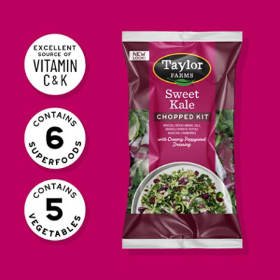 Taylor Farms Sweet Kale Chopped Salad Kit Bag - 12 Oz - Image 4