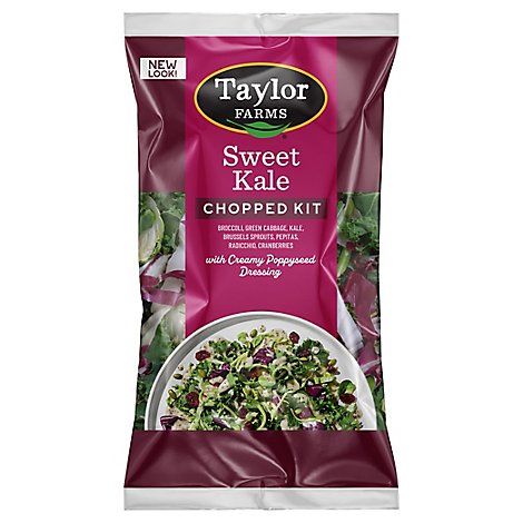 Taylor Farms Sweet Kale Chopped Salad Kit Bag - 12 Oz
