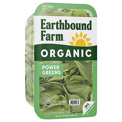 Earthbound Farm Organic Power Greens Tray - 16 Oz - Image 2