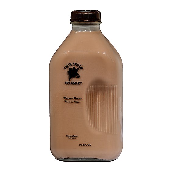Twin Brook Creamery Chocolate Milk - Half Gallon