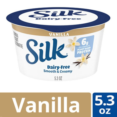 Silk Vanilla Soy Milk Yogurt Alternative - 5.3 Fl. Oz. - Image 1