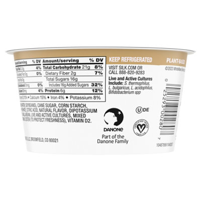 Silk Vanilla Soy Milk Yogurt Alternative - 5.3 Fl. Oz. - Image 2