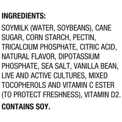 Silk Vanilla Soy Milk Yogurt Alternative - 5.3 Fl. Oz. - Image 4
