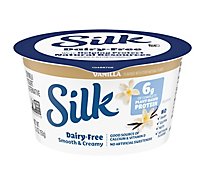 Silk Yogurt Alternative Soy Dairy Free Vanilla - 5.3 Oz