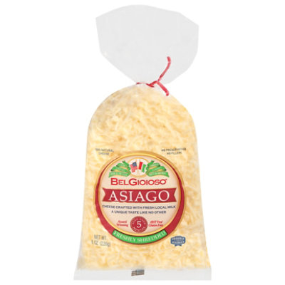 BelGioioso Asiago Shredded Twist Tie Bag - 8 Oz - Image 3