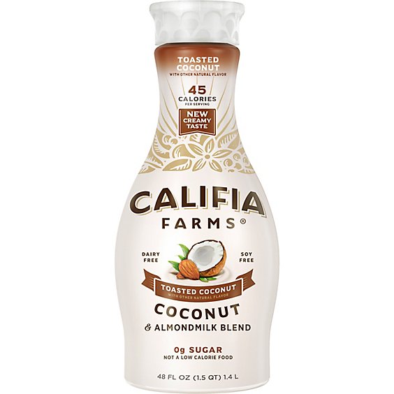 Califia Farms Toasted Coconut Almond Milk - 48 Fl. Oz.