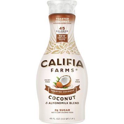 Califia Farms Non Dairy Toasted Coconut Almond Milk - 48 Fl. Oz.