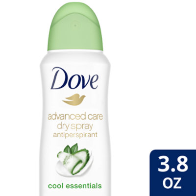 Dove Advanced Care Cool Essentials Dry Spray Antiperspirant Deodorant - 3.8 Oz