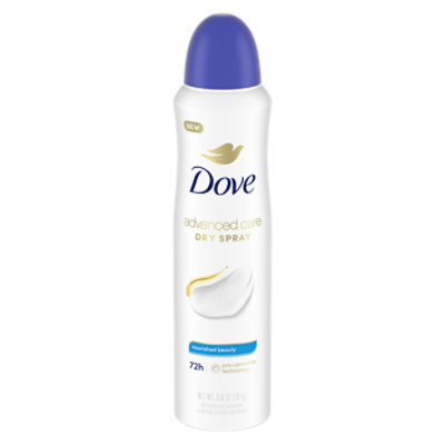 Dove Advanced Care Antiperspirant Deodorant Dry Spray Nourished Beauty - 3.8 Oz - Image 5