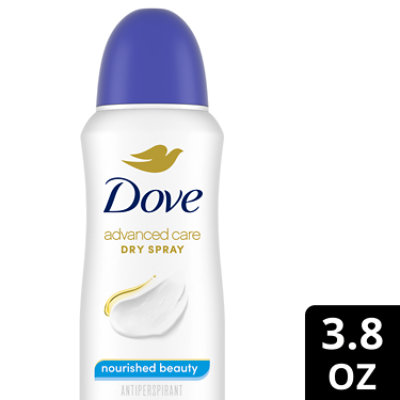 Dove Advanced Care Antiperspirant Deodorant Dry Spray Nourished Beauty - 3.8 Oz - Image 1