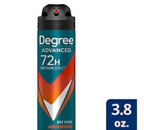 Degree For Men Motionsense Dryspray Anti-Perspirant Spray Adventure - 3.8 Oz
