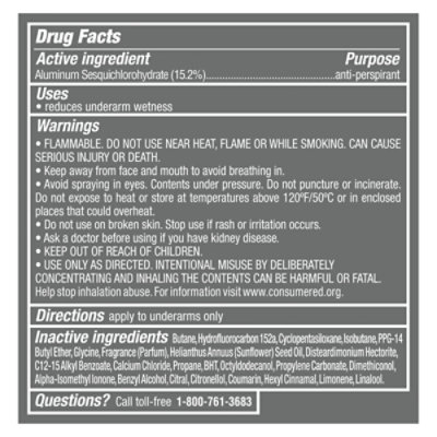 Dove Men+Care Antiperspirant Dry Spray Clean Comfort - 3.8 Oz - Image 4
