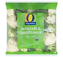 O Organics Organic Broccoli & Cauliflower - 18 Oz
