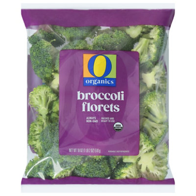 O Organics Organic Broccoli Florets - 18 Oz