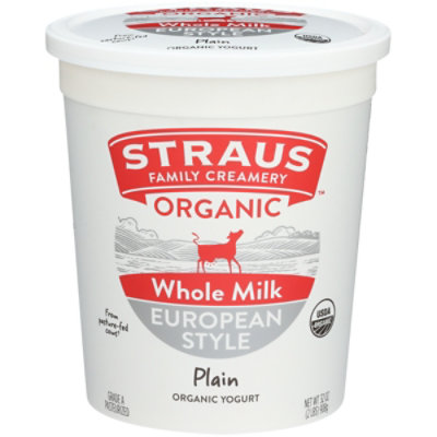 Straus Family Creamery Yogurt Plain - 32 Oz - Image 3