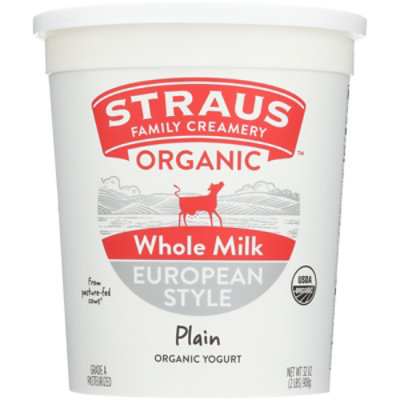 Straus Family Creamery Yogurt Plain - 32 Oz - Image 2