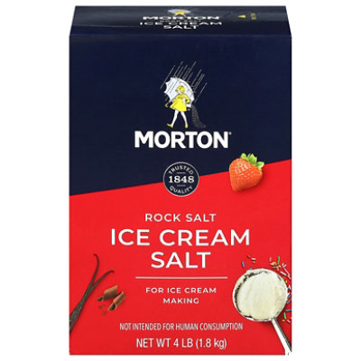 Morton Ice Cream Rock Salt - 4 Lb - Image 6