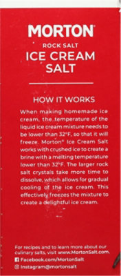 Morton Ice Cream Rock Salt - 4 Lb - Image 4
