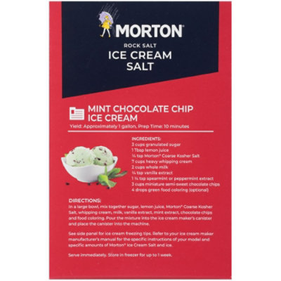 Morton Ice Cream Rock Salt - 4 Lb - Image 3