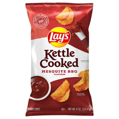 Lays Potato Chips Kettle Cooked Mesquite BBQ - 8 Oz - Image 3