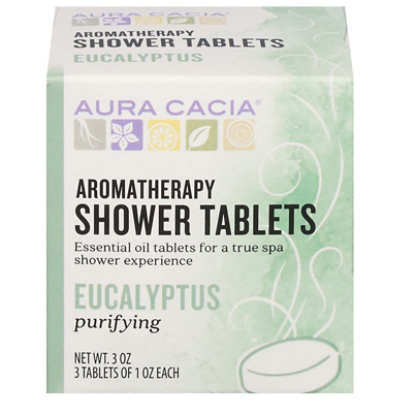 Aura Cacia Aromatherapy Shower Tablets Purifying Eucalyptus - 3-1 Oz - Image 3