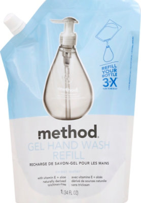 Method Sweet Water Gel Hand Wash Refill - 34 Fl. Oz. - Image 2