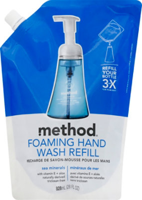 Method Sea Minerals Foaming Hand Wash Refill - 28 Fl. Oz. - Image 2