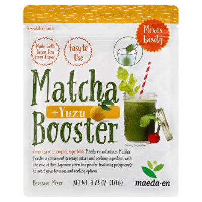 Maeda-En Matcha Booster Yuzu - 4.23 Oz