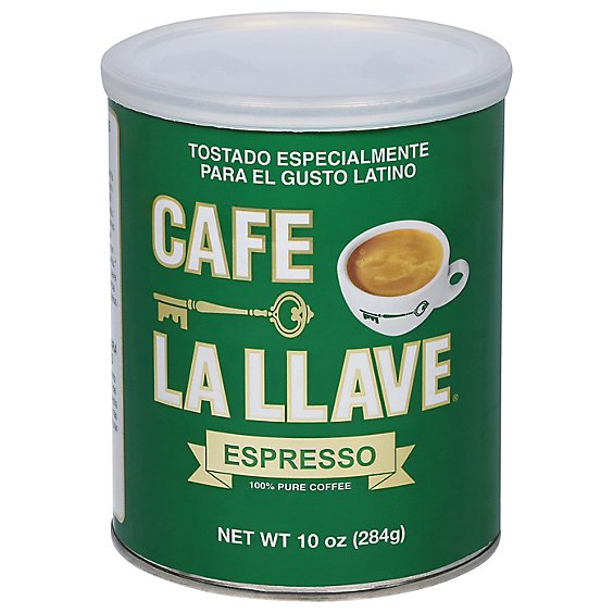 Cafe La Llave Coffee Pure Espresso in Can - 10 Oz